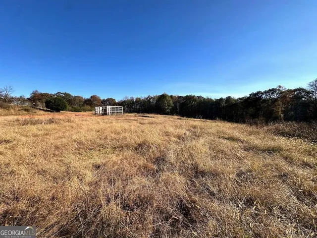 a view of a white door