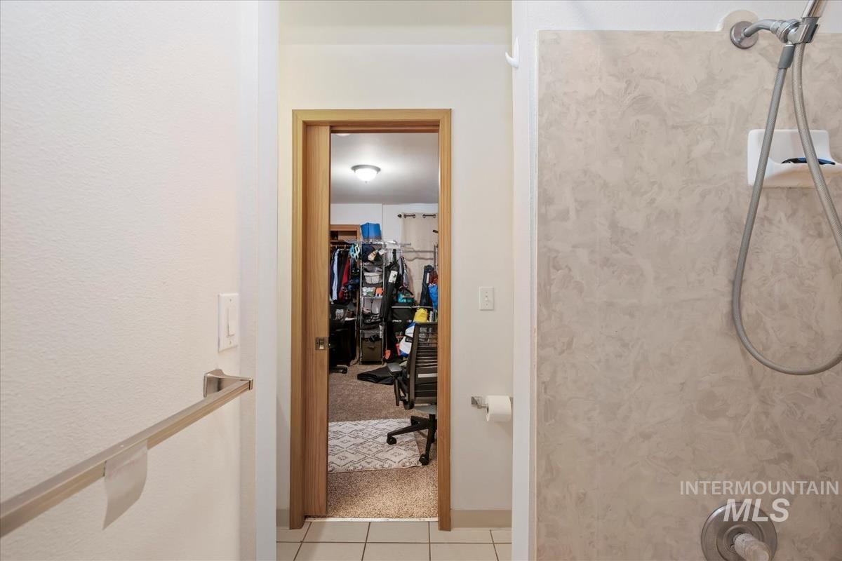 33 South Mike Street Boise, ID 83705 - Photo 17 of 50 Hall featuring light colored carpet and light tile patterned floors