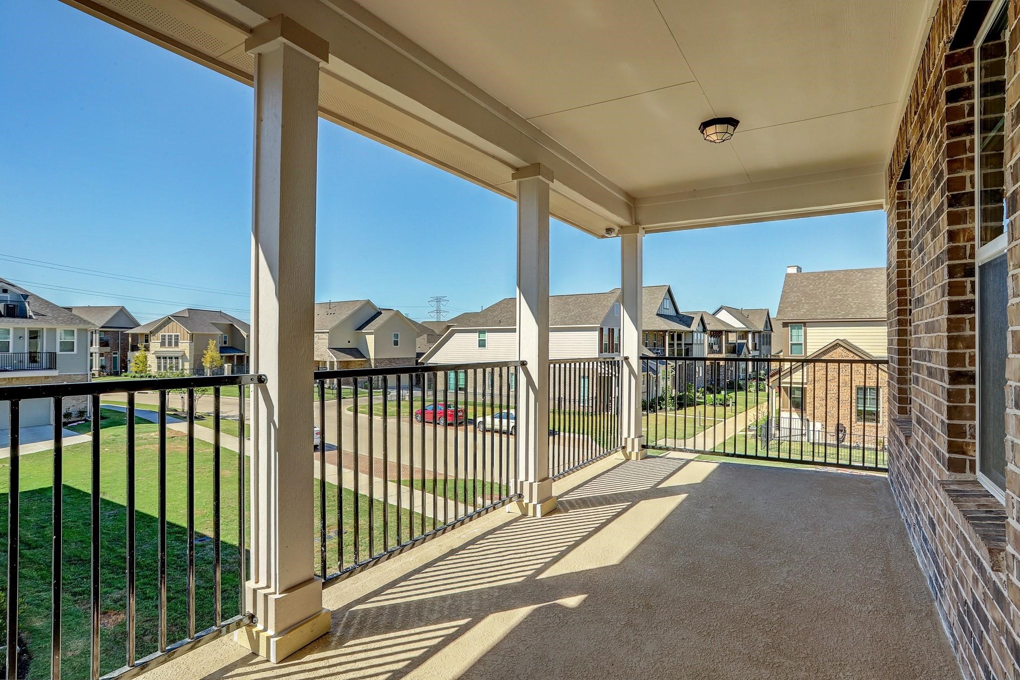 9522 Caddo Ridge Lane Cypress, TX 77433 - Photo 30 of 38 a view of a balcony