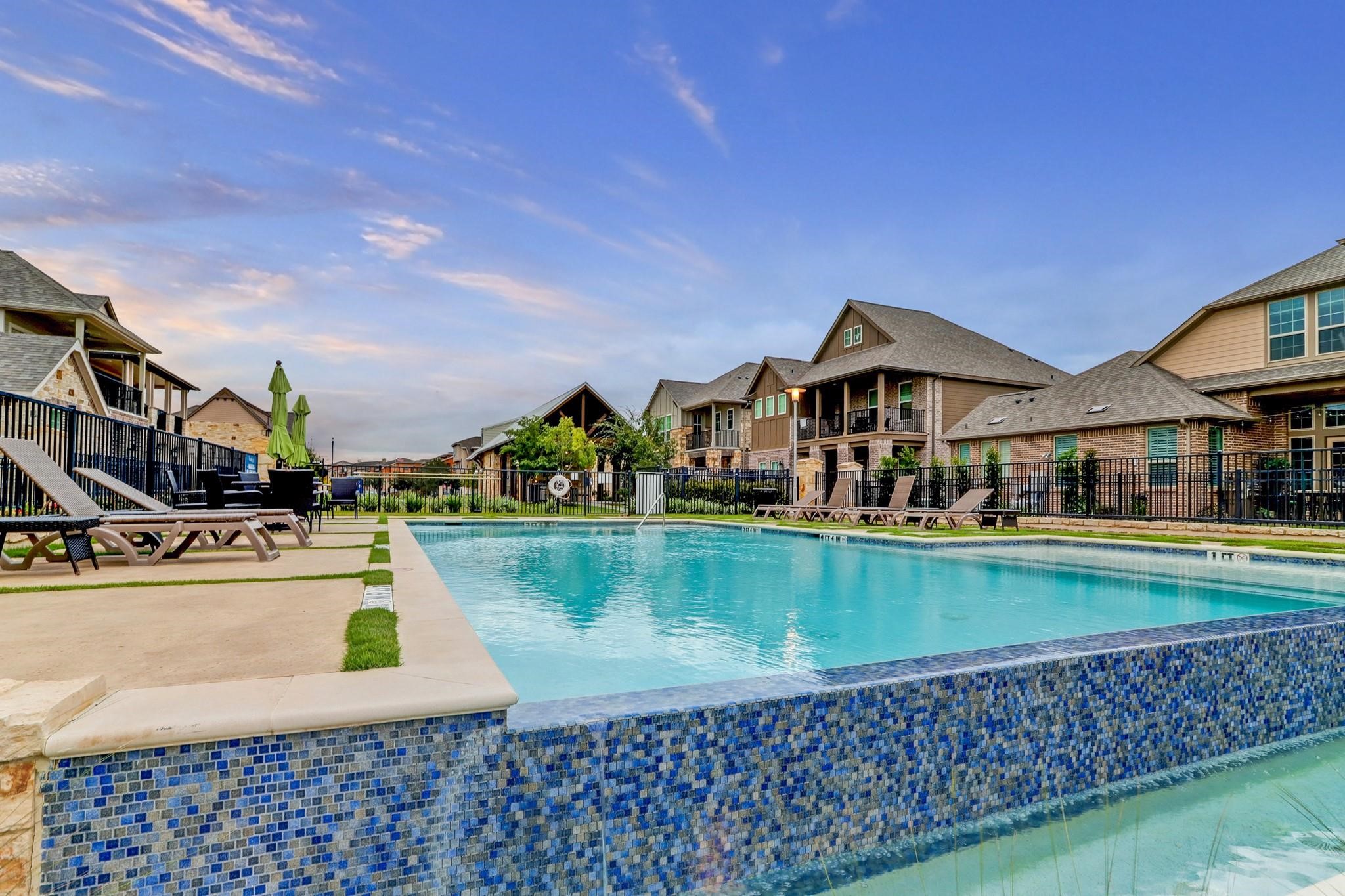 9522 Caddo Ridge Lane Cypress, TX 77433 - Photo 36 of 38 a view of a house with pool
