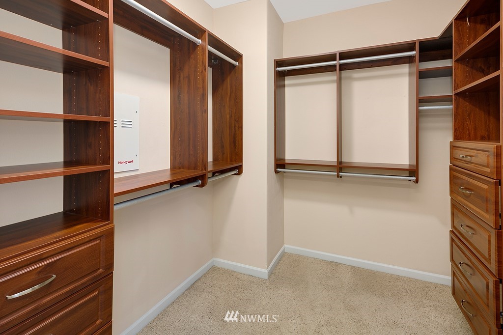 22214 151st Place Southeast Monroe, WA 98272 - Photo 25 of 28 a view of closet area with empty racks