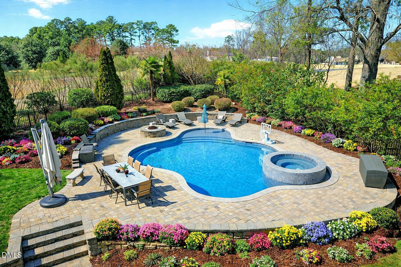 6701 Foxfire Place Raleigh, NC 27615 - Photo 11 of 67 an outdoor space with furniture