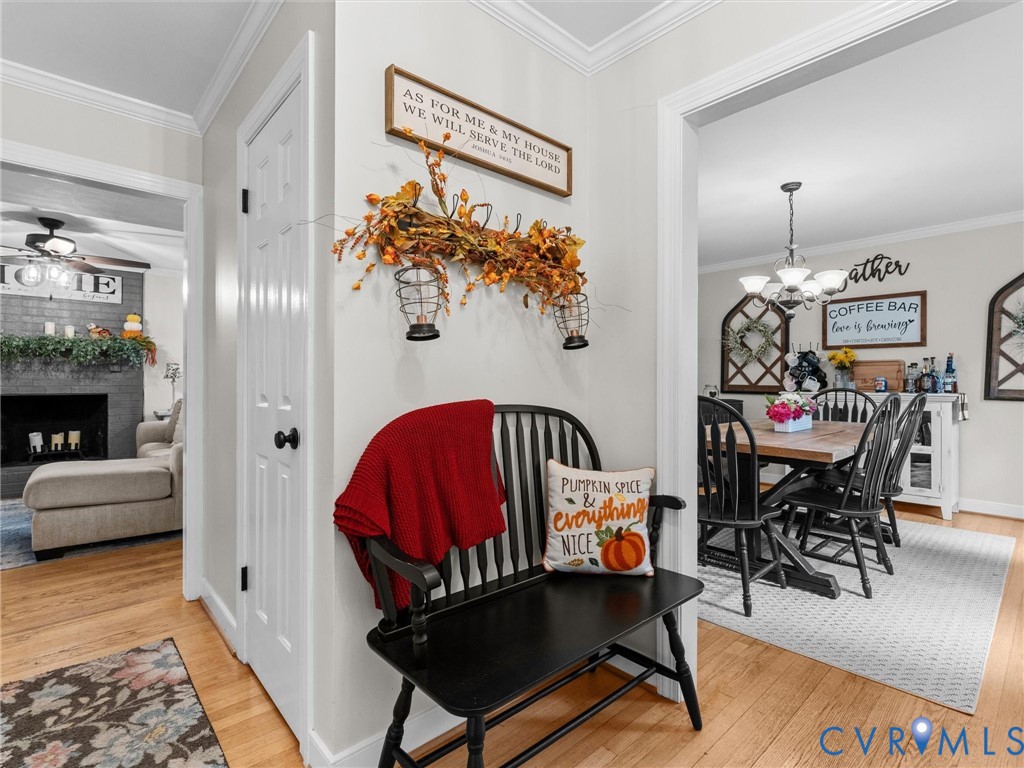 419 Walton Park Road Midlothian, VA 23114 - Photo 16 of 47 a view of a livingroom with furniture and a couch