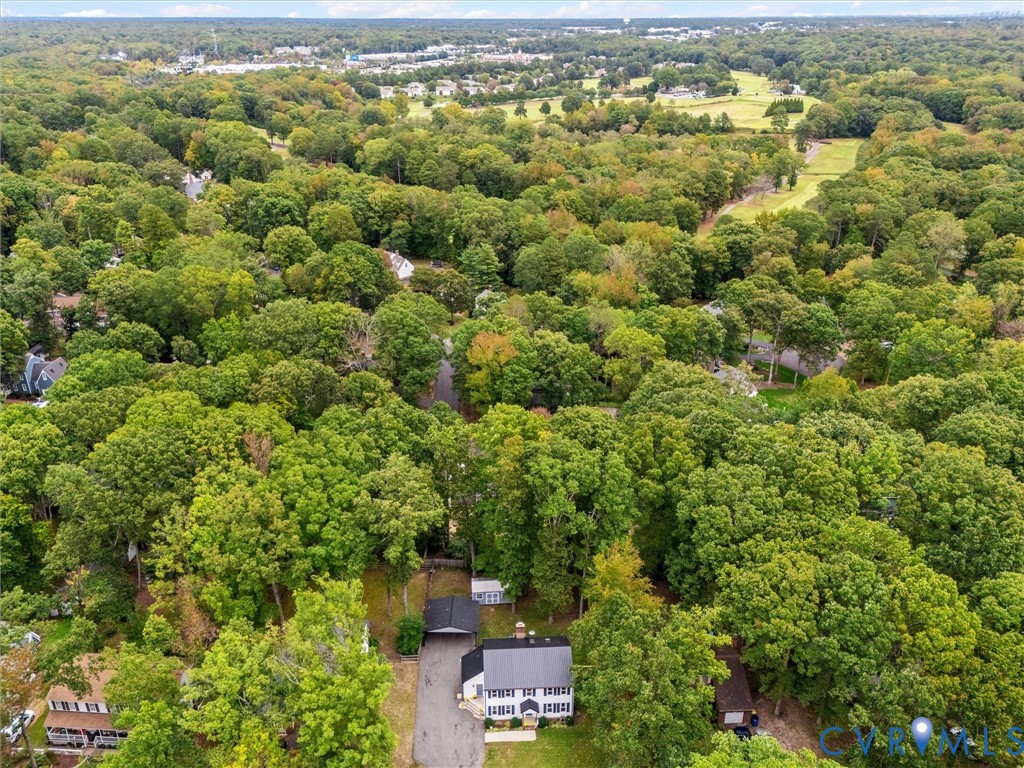 419 Walton Park Road Midlothian, VA 23114 - Photo 43 of 47 an aerial view of a city with lots of residential buildings