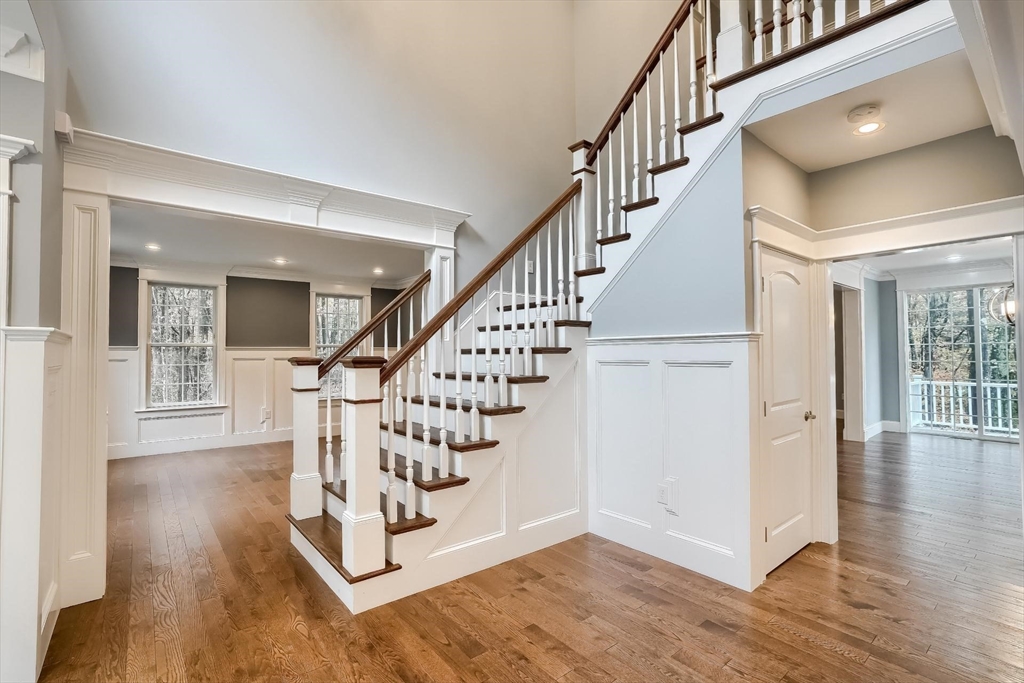 19 Stoney Brook Road Hopkinton, MA 01748 - Photo 4 of 41 a view of entryway and hall with wooden floor