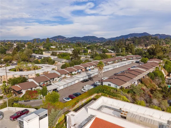 a view of city and ocean