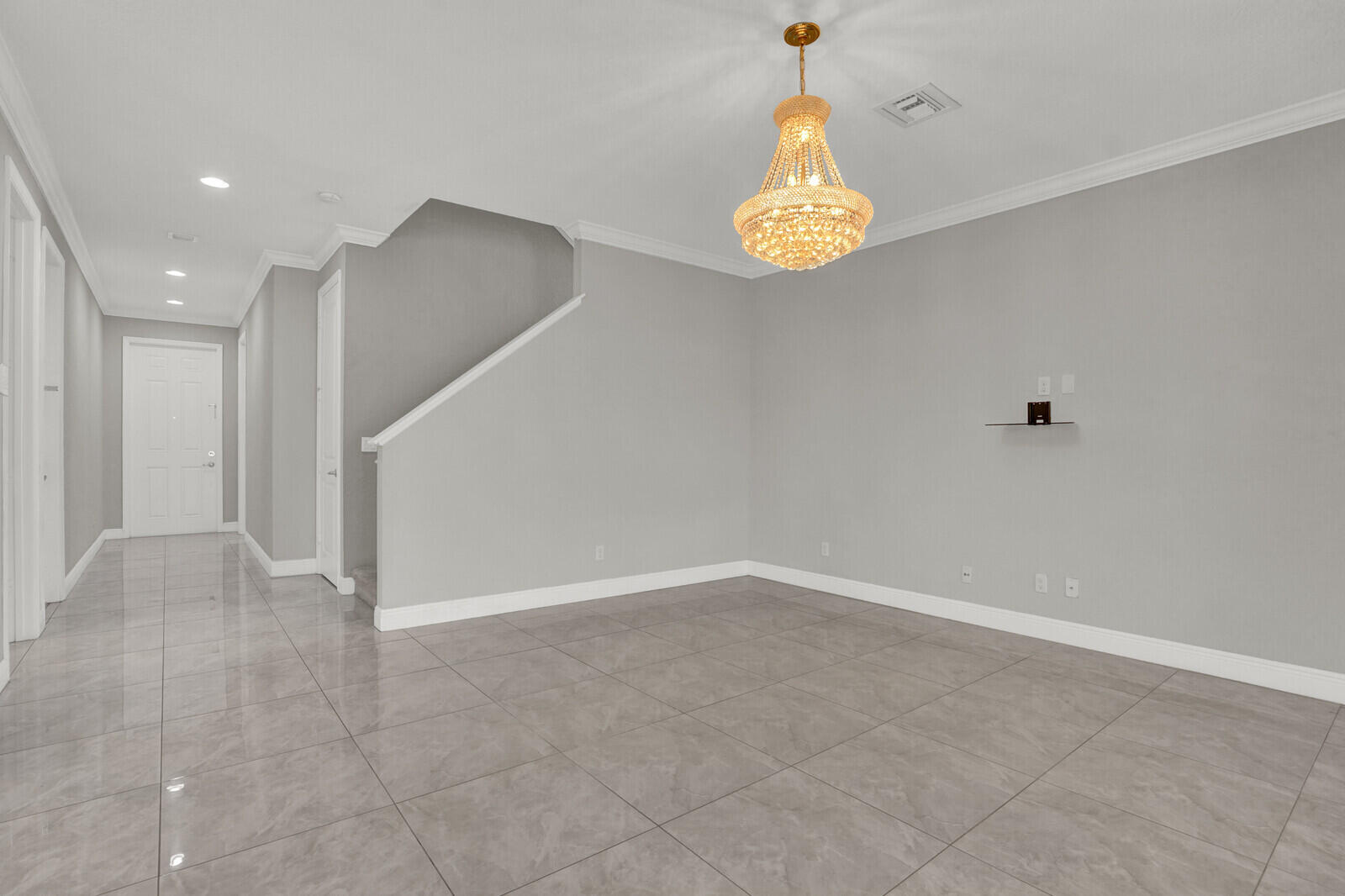 19739 Wheelbarrow Bend Loxahatchee, FL 33470 - Photo 19 of 57 wooden floor in an empty room with a window