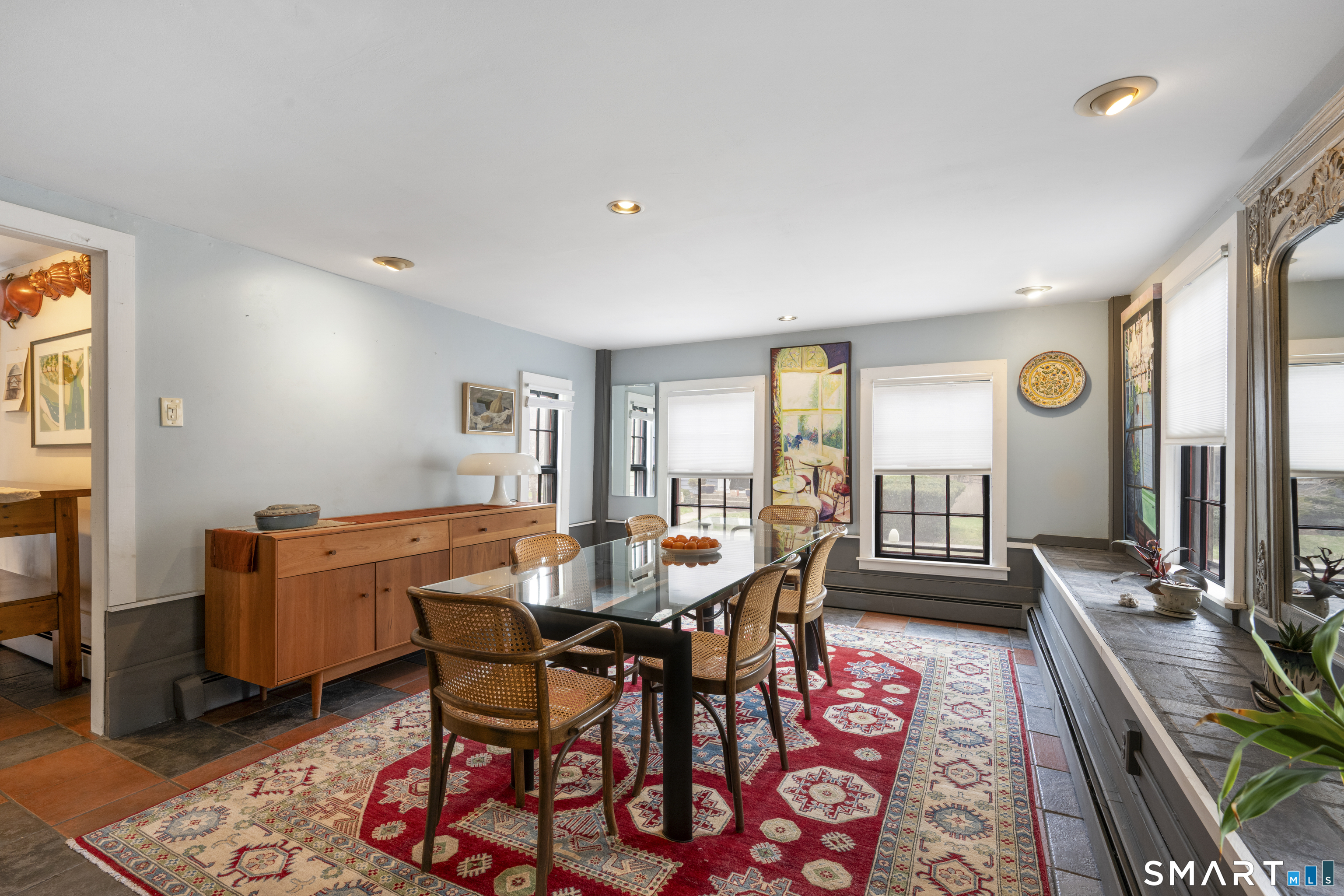 371 Washington Street Norwich, CT 06360 - Photo 10 of 38 a dining room with furniture and wooden floor