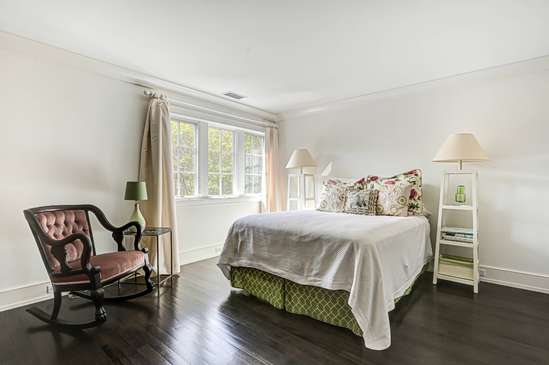 Undisclosed Address Remsenburg, NY 11960 - Photo 29 of 50 a bedroom with a bed chair and a window