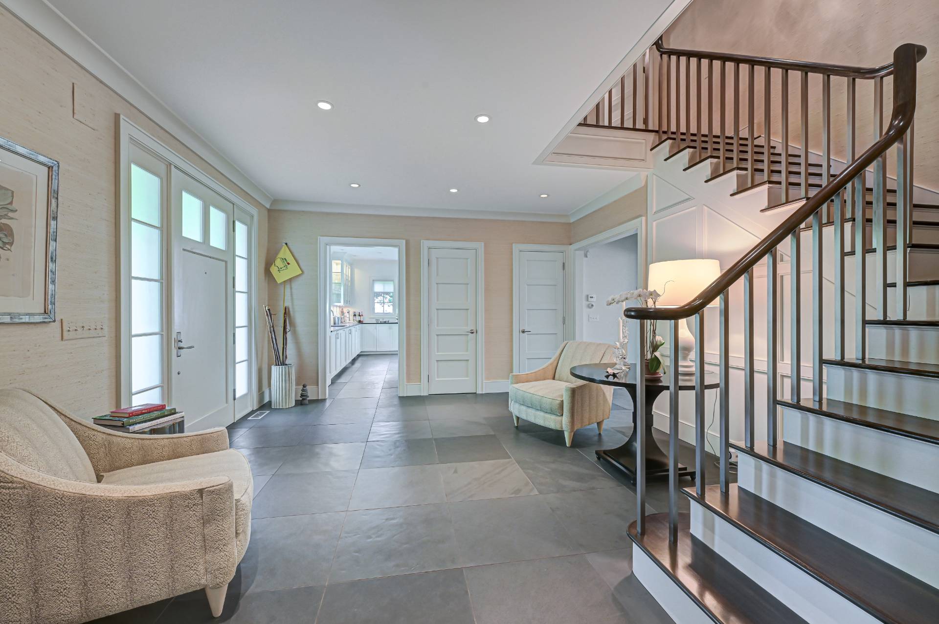 Undisclosed Address Remsenburg, NY 11960 - Photo 3 of 50 a view of entryway livingroom and hall with wooden floor