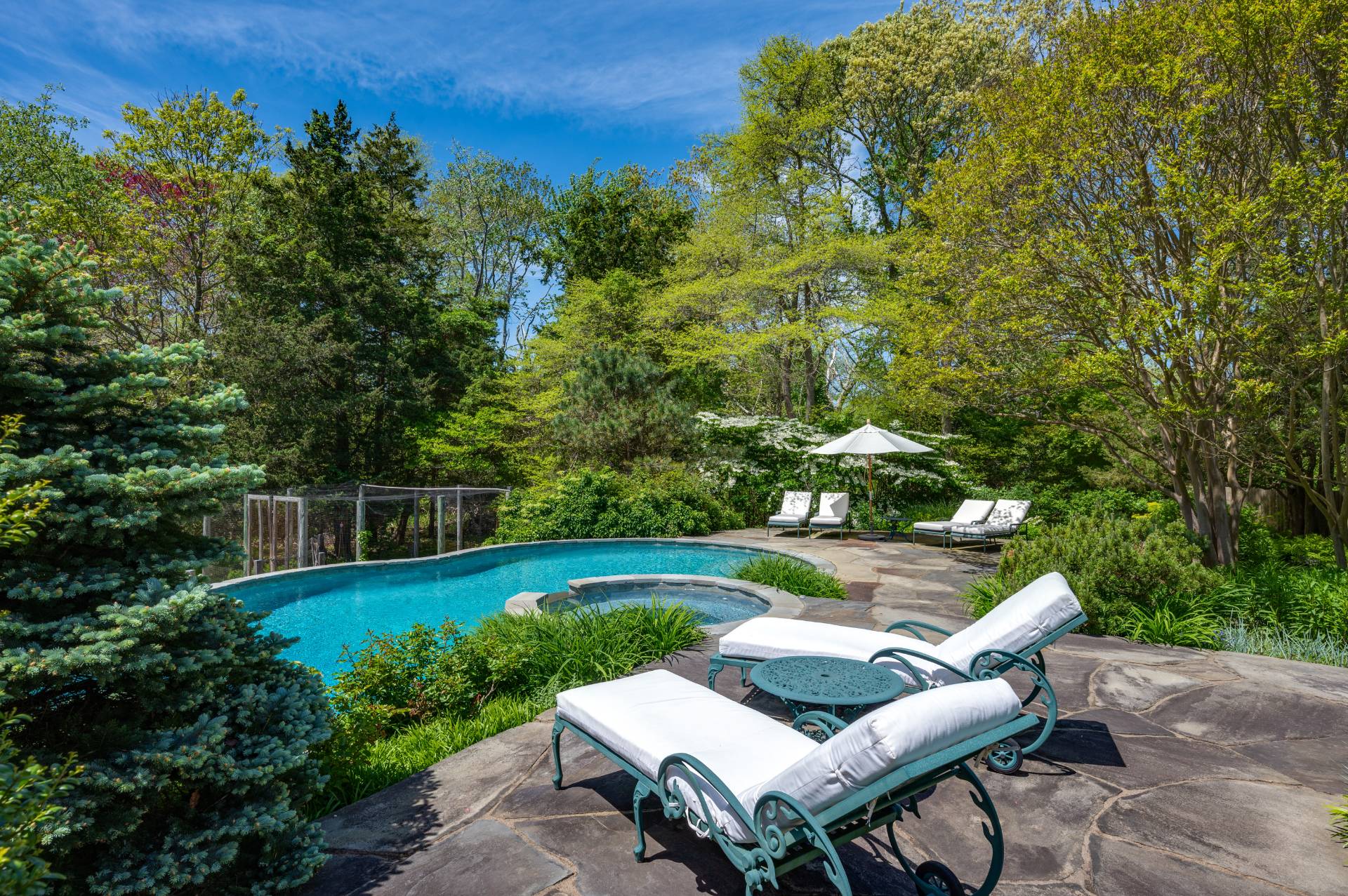 Undisclosed Address Remsenburg, NY 11960 - Photo 34 of 50 a view of backyard with seating area and green space