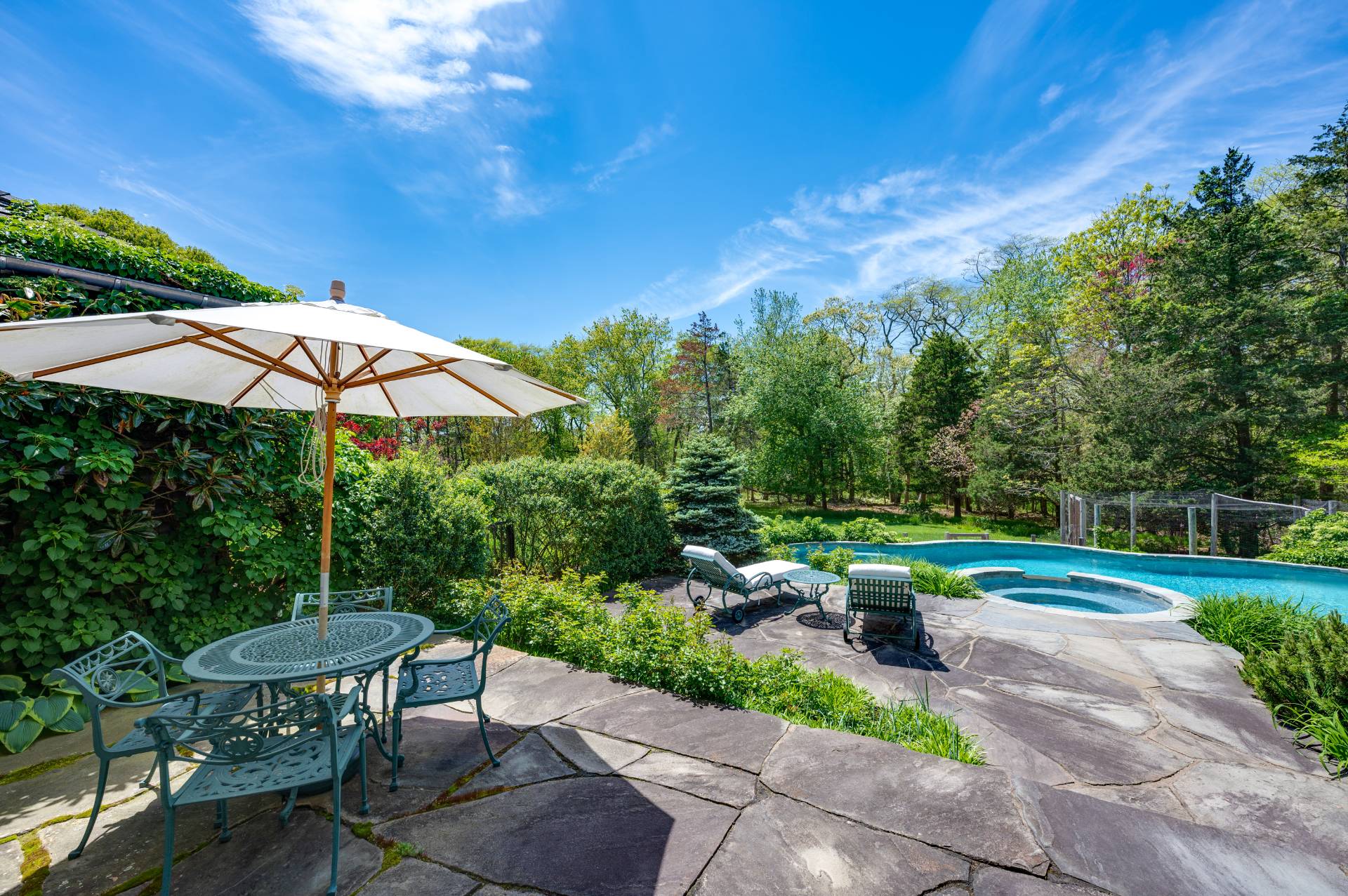 Undisclosed Address Remsenburg, NY 11960 - Photo 36 of 50 a garden view with a seating space
