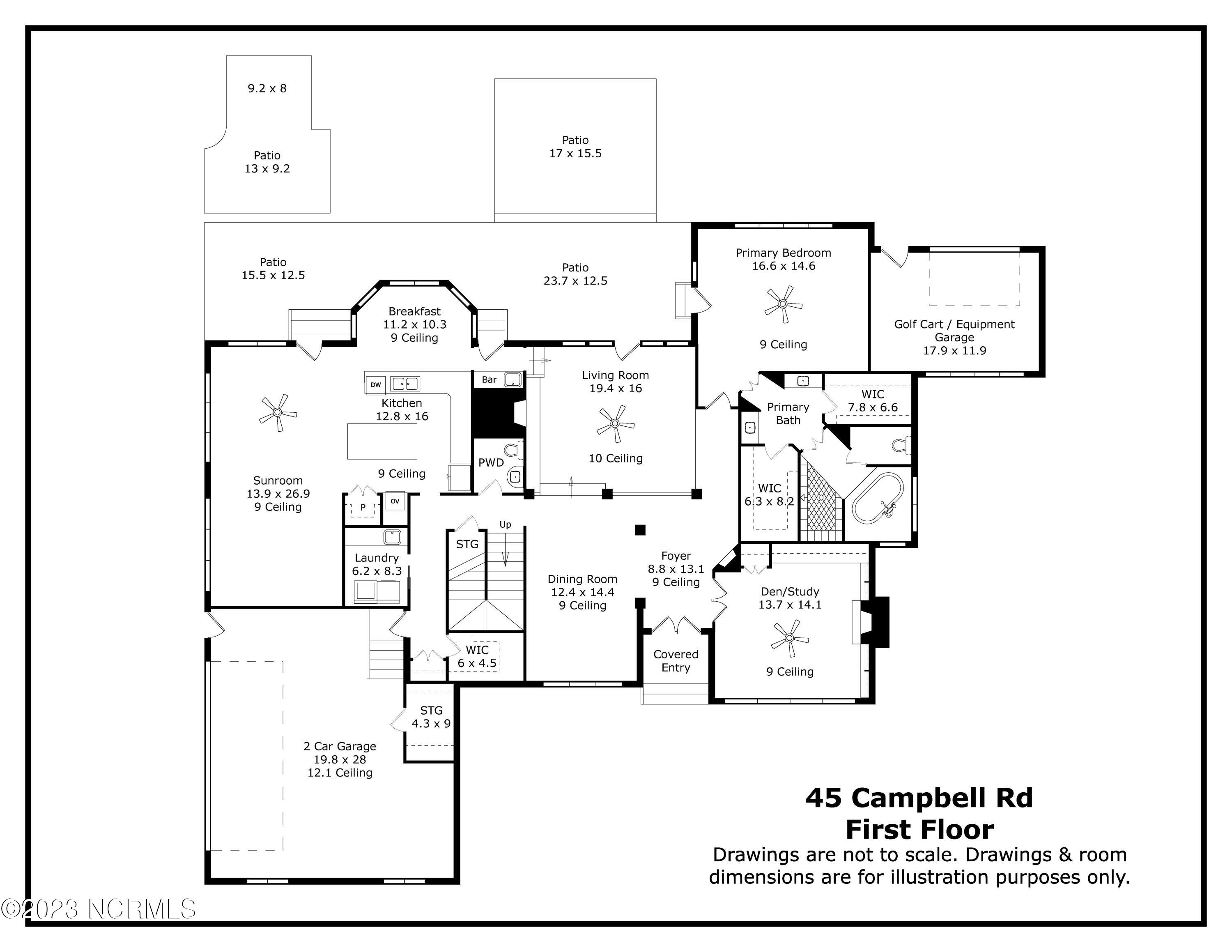 45 Campbell Road Pinehurst, NC 28374 - Photo 39 of 40 45 Campbell Rd_First Floor