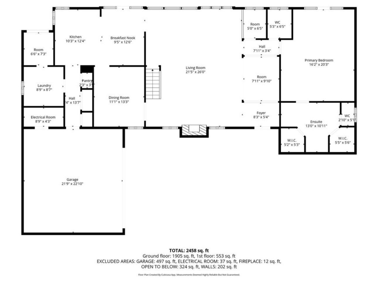 1134 Chestnut Ridge Road Houston, TX 77339 - Photo 45 of 46 Floorplan main floor