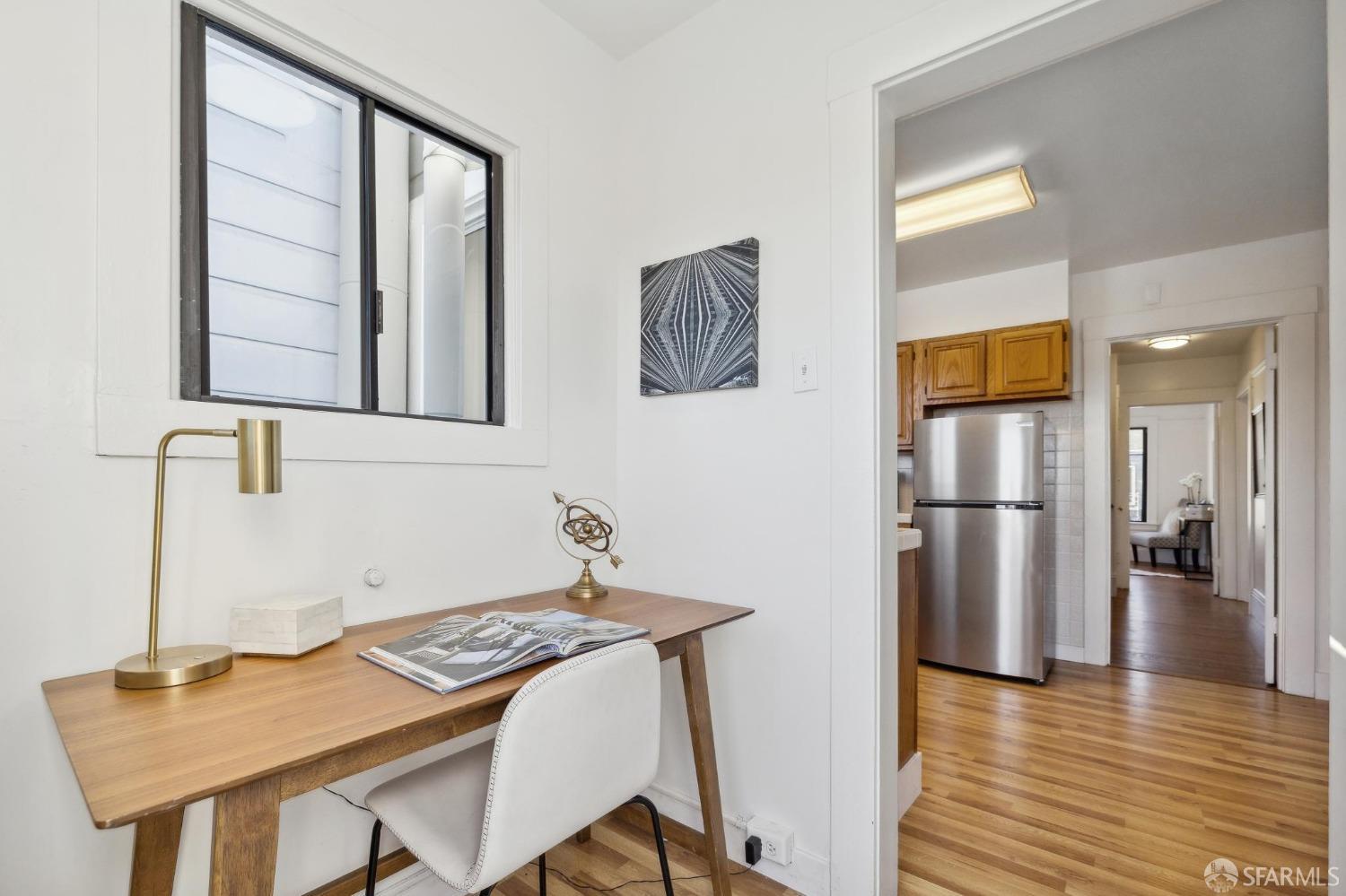 686 29th Avenue San Francisco, CA 94121 - Photo 52 of 69 a view of a kitchen with a table and chairs
