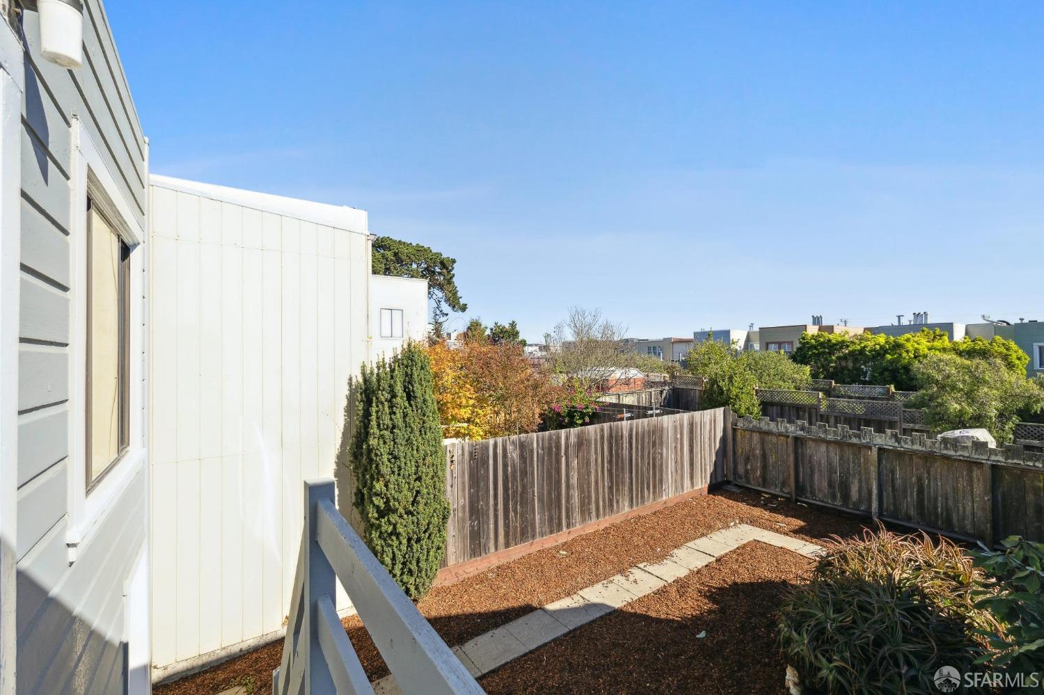 686 29th Avenue San Francisco, CA 94121 - Photo 54 of 69 a view of a balcony with wooden fence