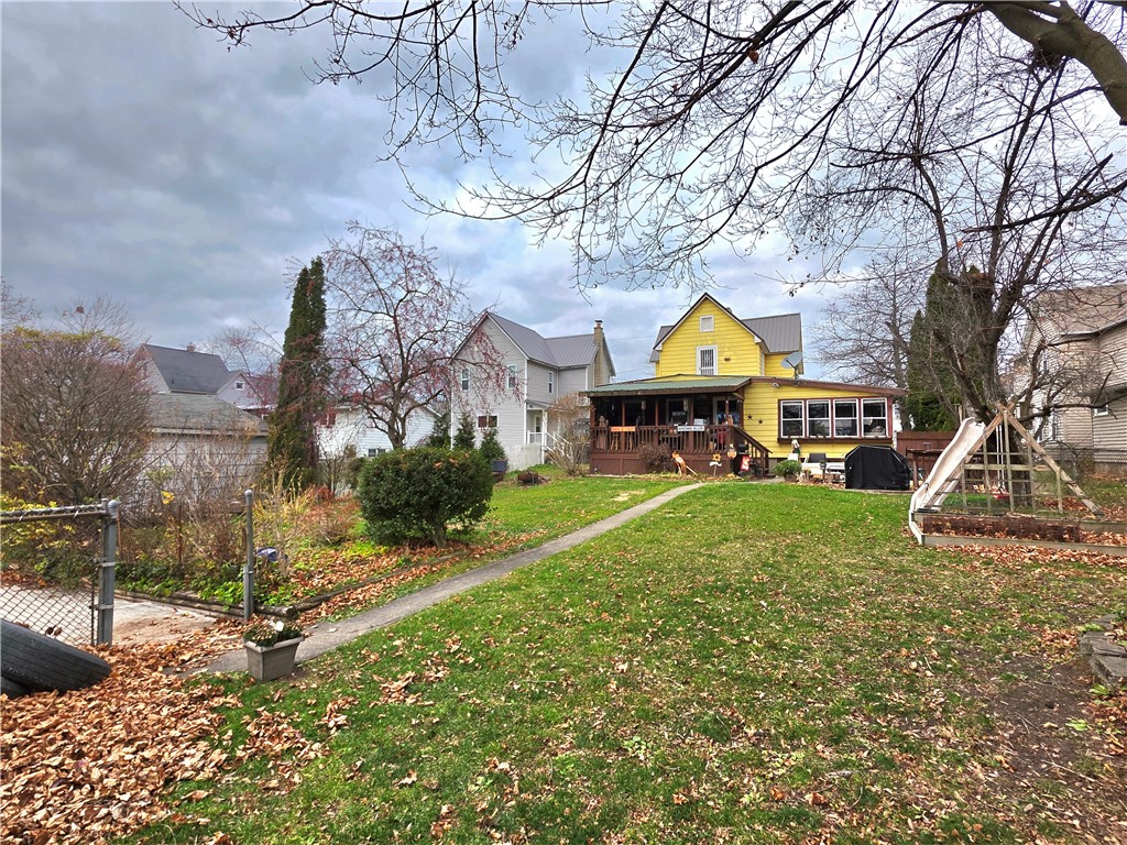 422 Watauga Avenue Corning, NY 14830 - Photo 46 of 49 Fenced in backyard