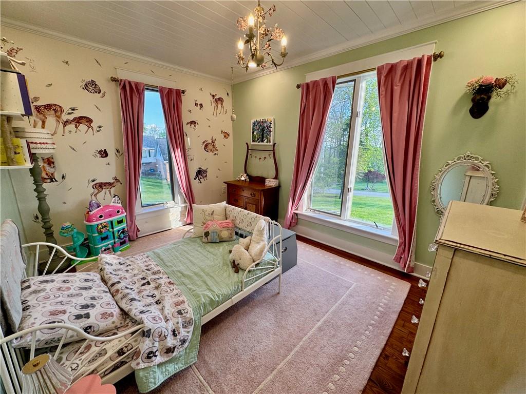 504 Sawmill Road Greensburg, PA 15601 - Photo 11 of 25 The bedrooms all have great lighting and are spacious (the wall animals can be peeled off and it becomes a more adult room if you prefer - but it's so cute!