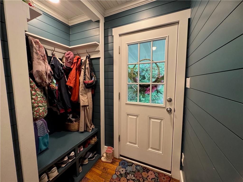 504 Sawmill Road Greensburg, PA 15601 - Photo 17 of 25 This back door mud room has been redesigned into a very functional space that is also super cute!