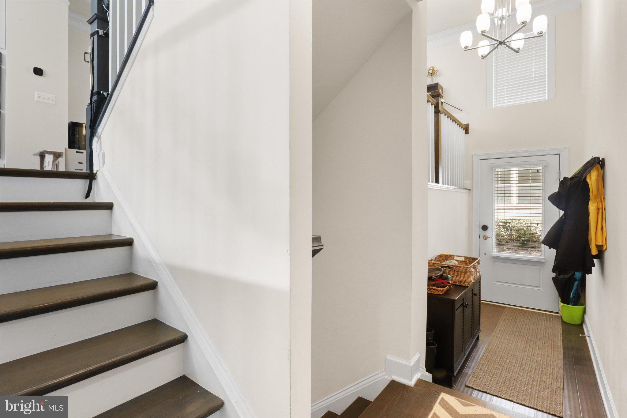 3702 Ambrose Hills Road Falls Church, VA 22041 - Photo 6 of 49 Inviting entryway with stylish staircase.