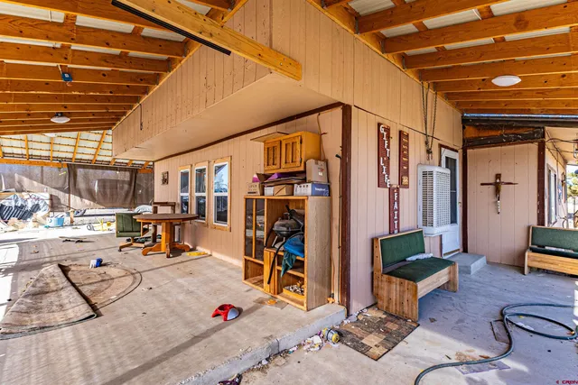 a view of storage and utility room