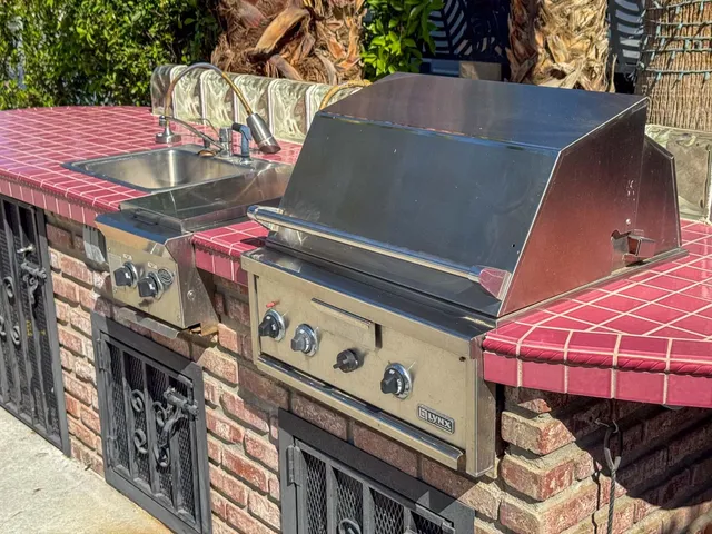 a front view of a building with street