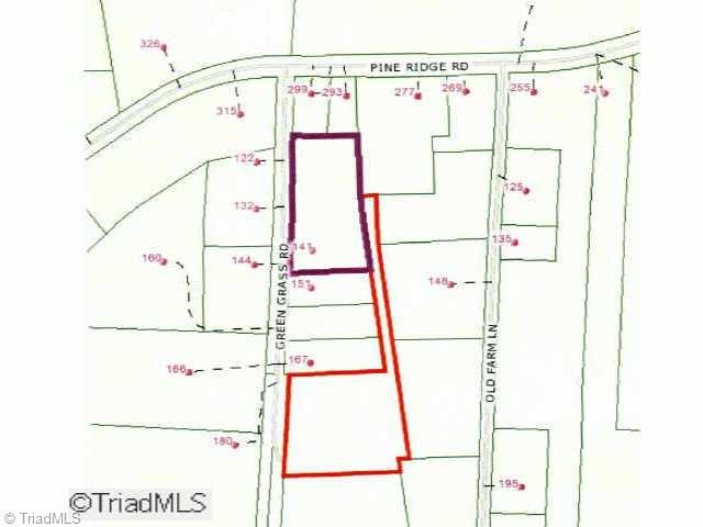 Exterior Front. Acreage indicated via red portion