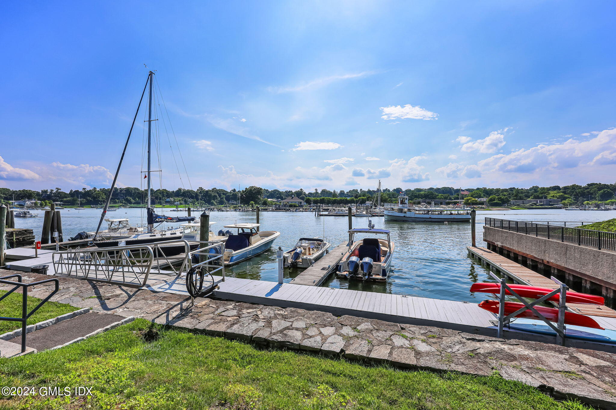 630 Steamboat Road, Unit 3CN Greenwich, CT 06830 - Photo 18 of 19 a view of a lake with a ocean view