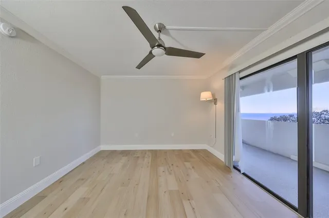 wooden floor in an empty room