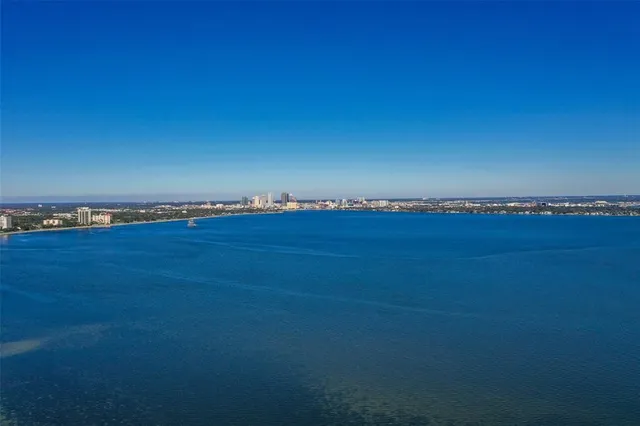 a view of a city with tall buildings