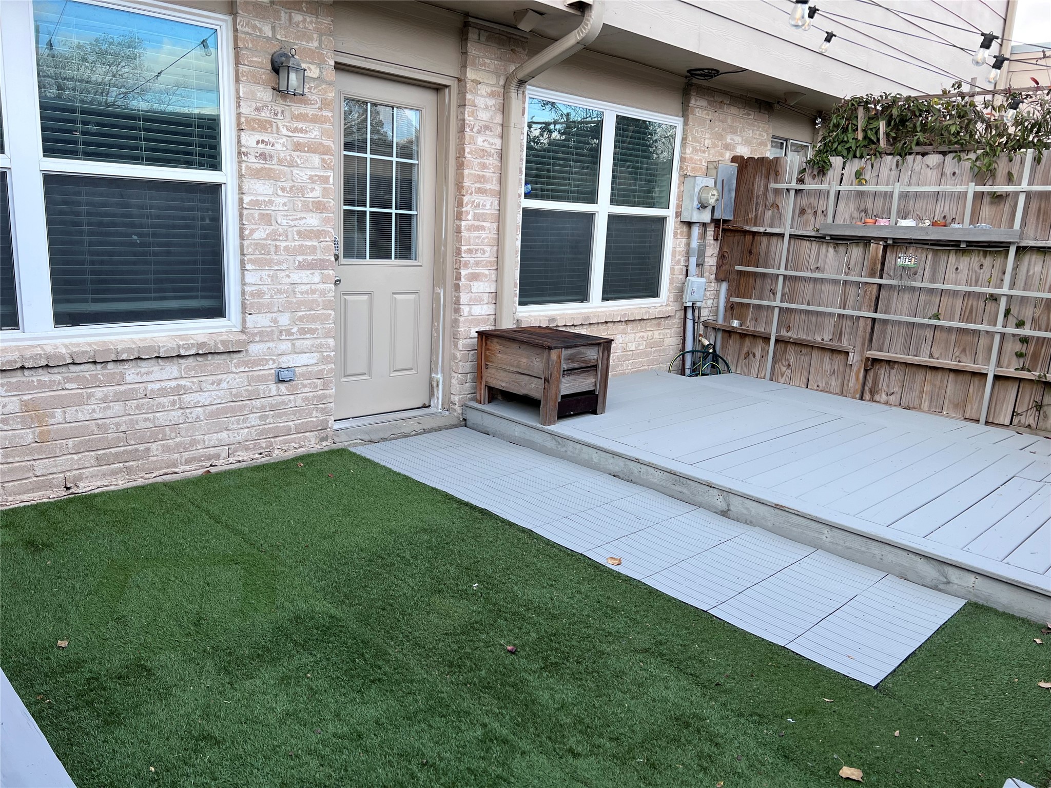 6486 Alisa Lane, Unit 620 Houston, TX 77084 - Photo 22 of 23 Back Patio