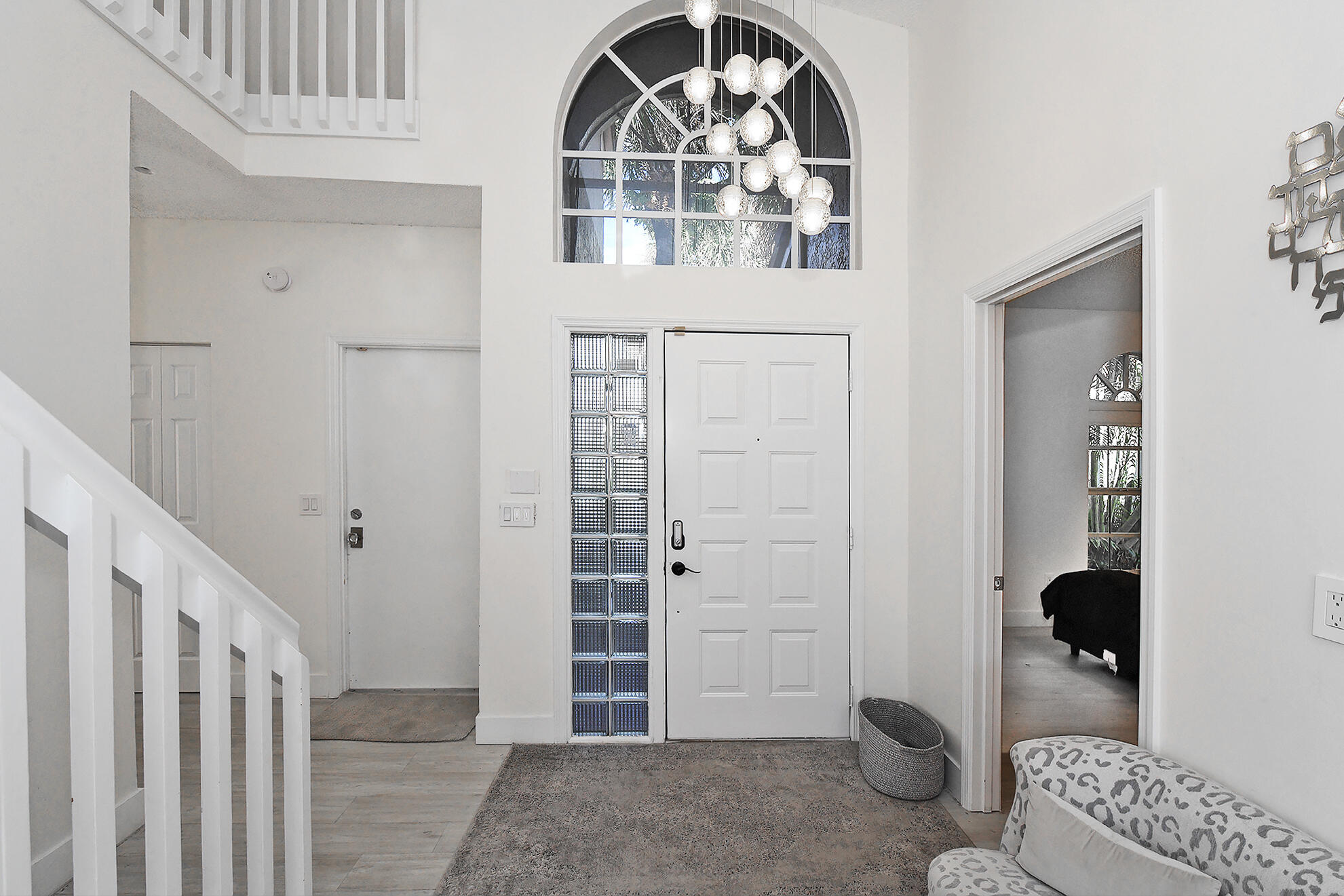 the entry from inside