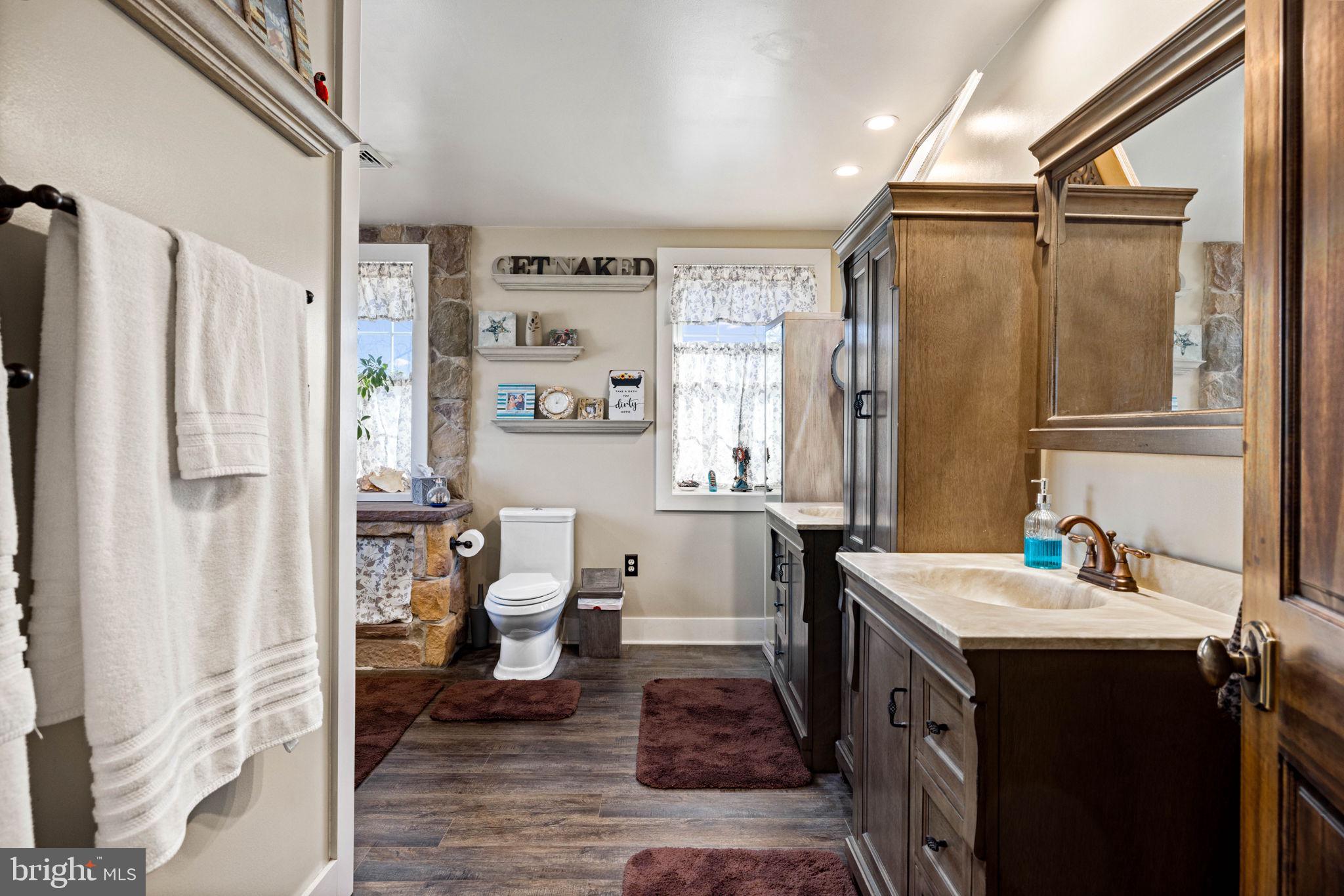 3204 Highway 72 Jonestown, PA 17038 - Photo 36 of 64 a bathroom with a sink a toilet and shower