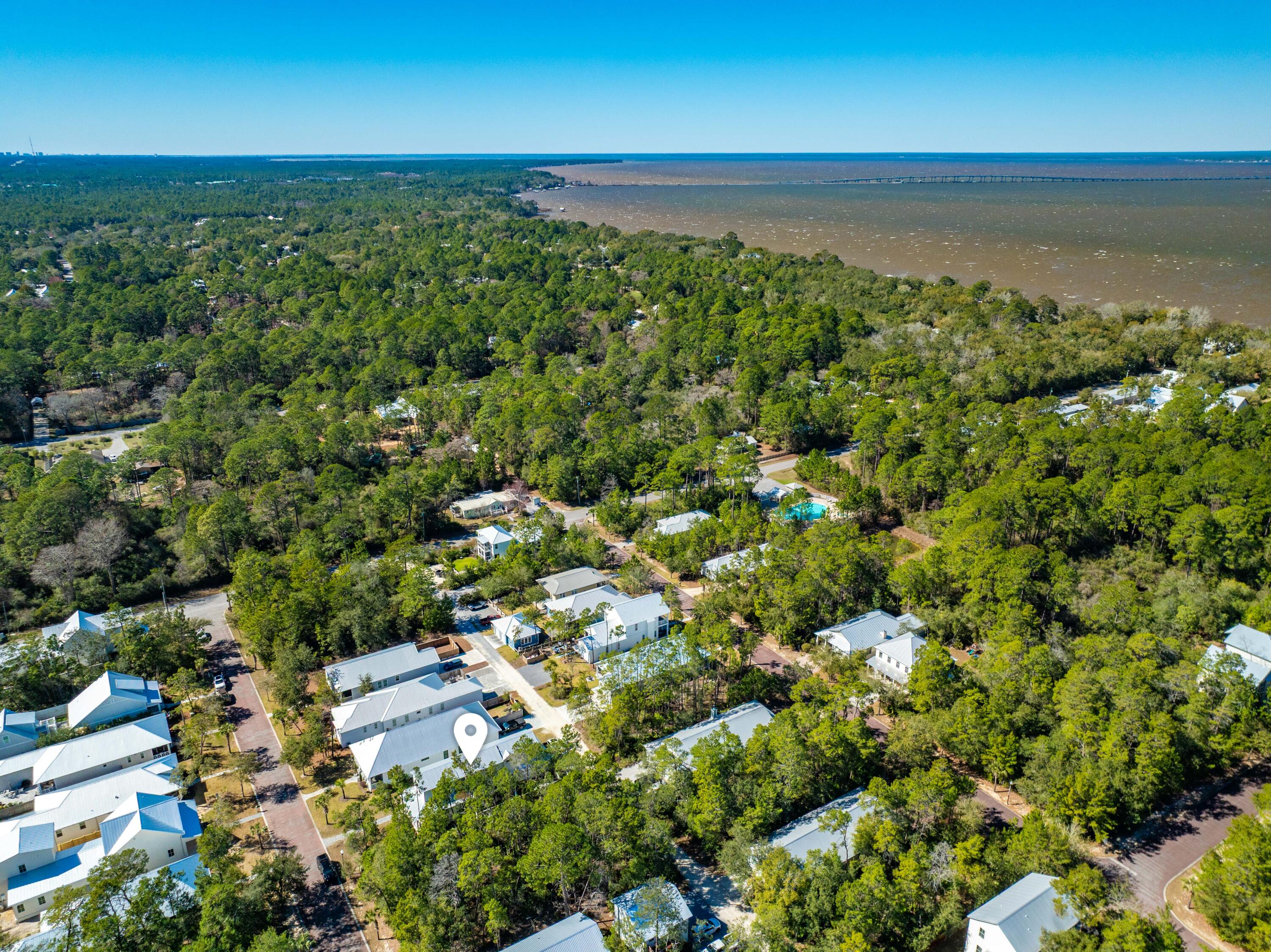 69 Devlieg Avenue Santa Rosa Beach, FL 32459 - Photo 61 of 76 69 Devlieg Aerial Marked-13