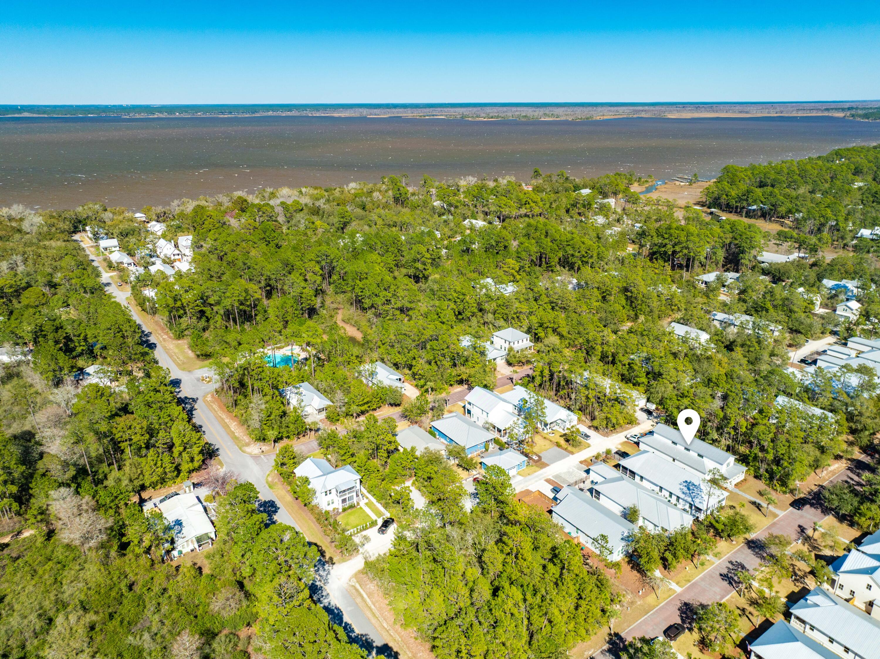 69 Devlieg Avenue Santa Rosa Beach, FL 32459 - Photo 63 of 76 69 Devlieg Aerial Marked-4