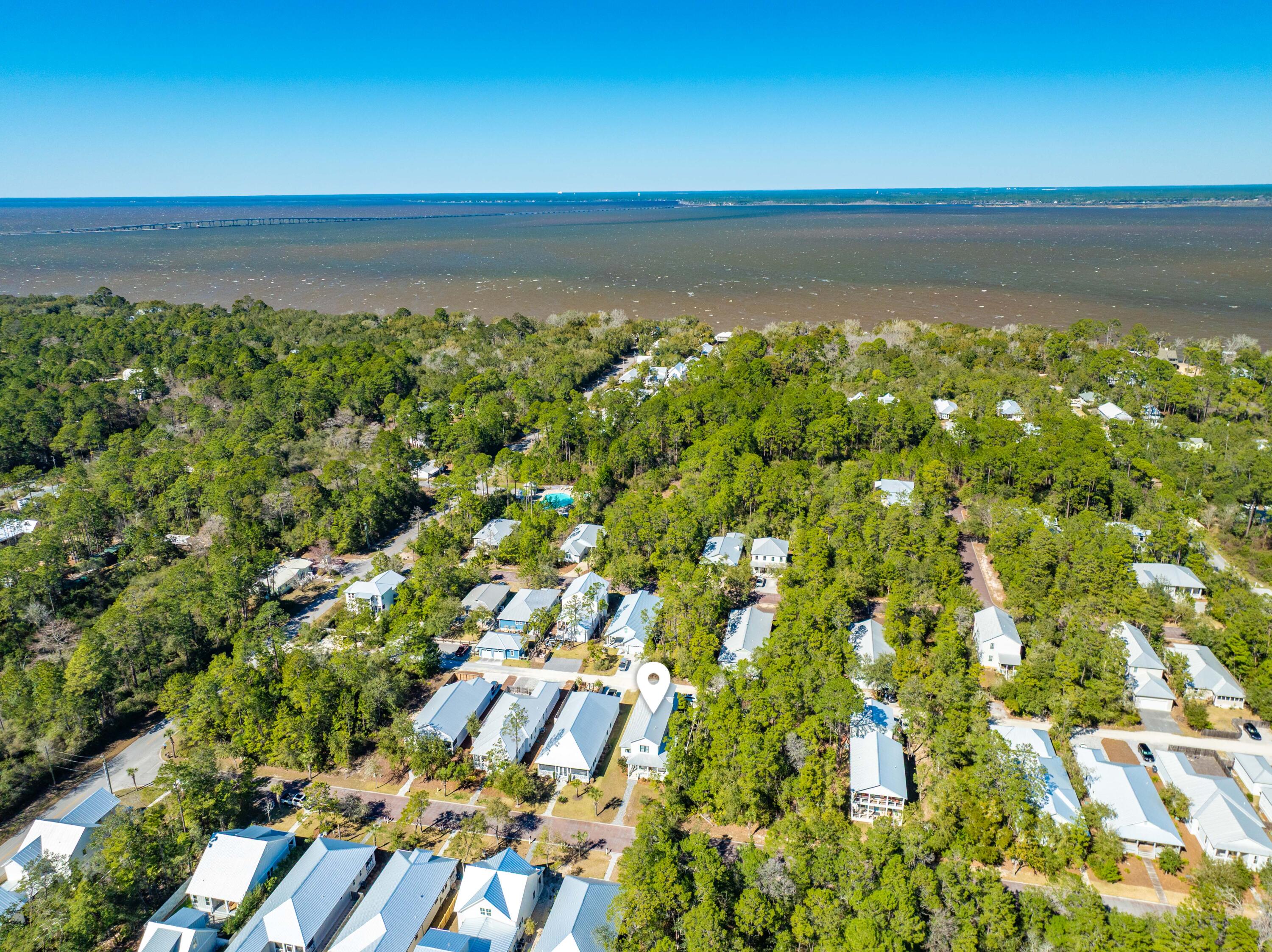 69 Devlieg Avenue Santa Rosa Beach, FL 32459 - Photo 64 of 76 69 Devlieg Aerial Marked-7