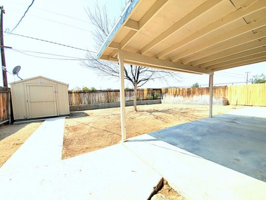 1037 South Ranger Street Ridgecrest, CA 93555 - Photo 24 of 26 a view of a backyard