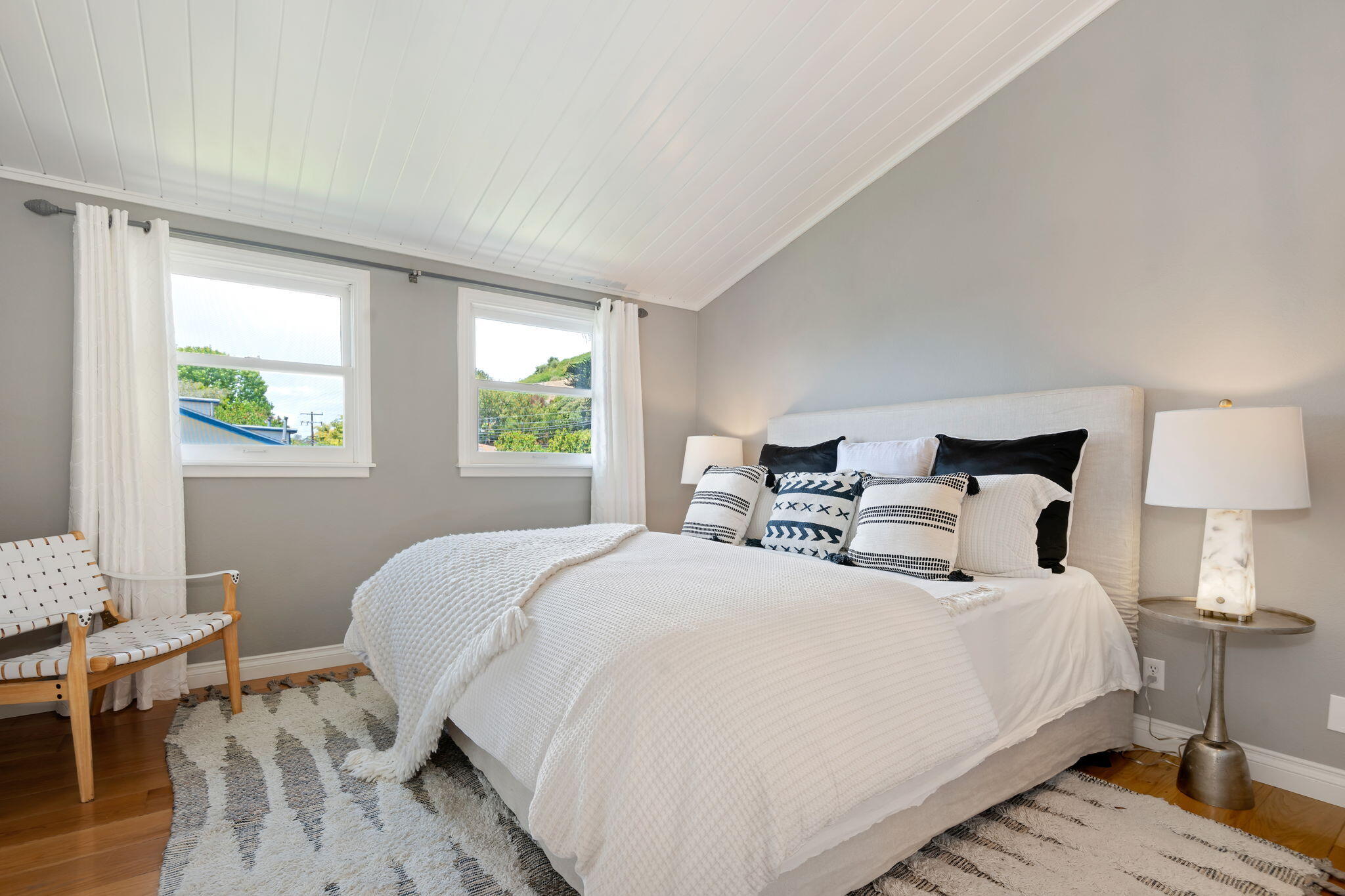 2129 Red Rose Way Santa Barbara, CA 93109 - Photo 19 of 44 a bedroom with double bed and a window