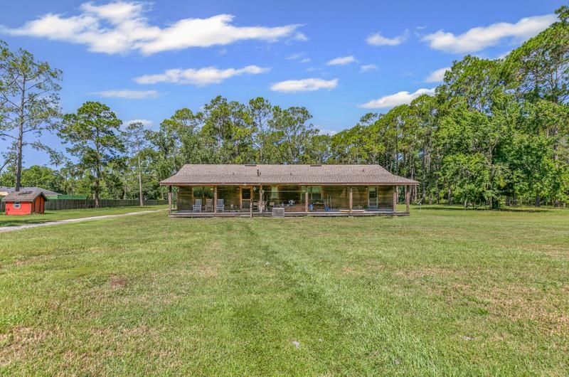 2650 Cabbage Hammock Road St. Augustine, FL 32092 - Photo 59 of 91 View of front of home with a front yard