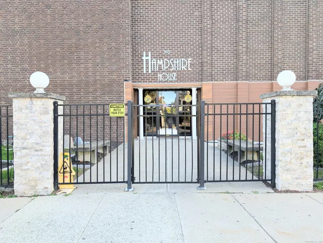 a view of a entrance door