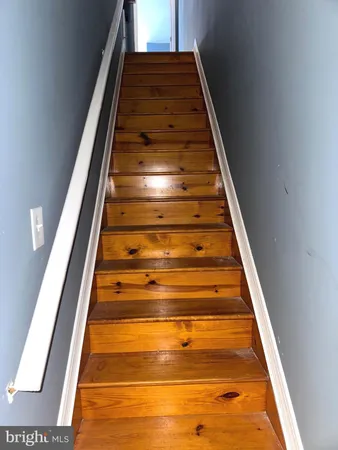 a view of staircase