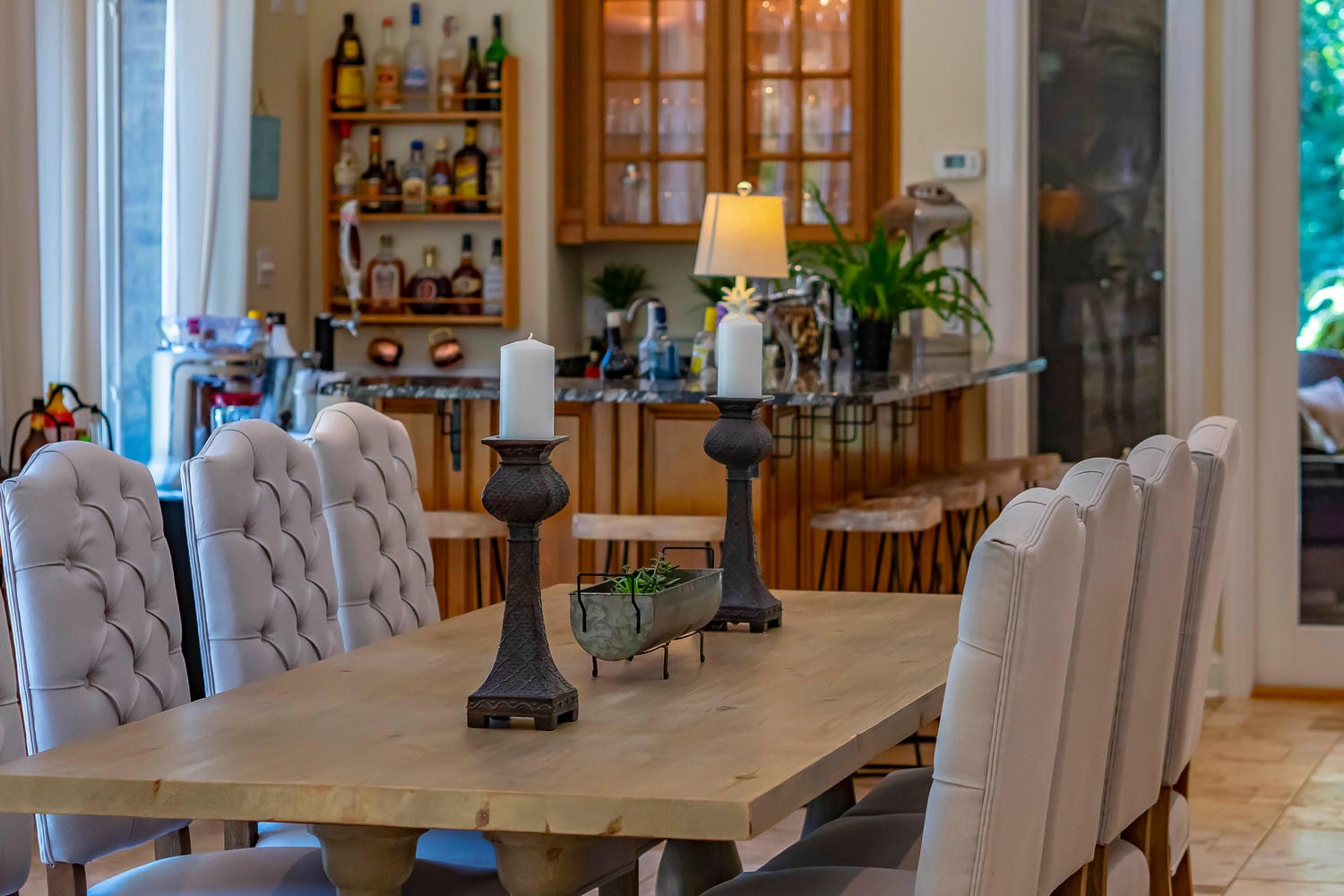 5922 Cane Ridge Road Antioch, TN 37013 - Photo 19 of 50 a dining room with furniture and wooden floor