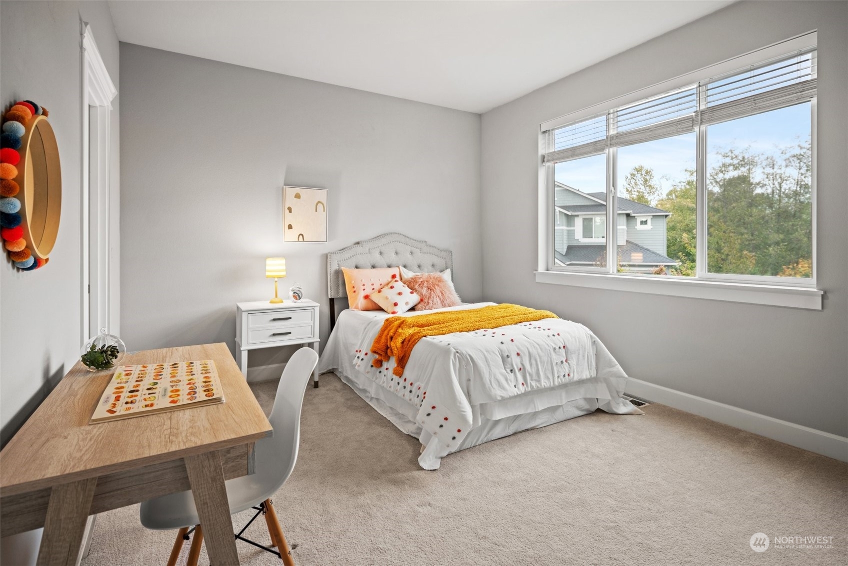 24213 1st Avenue Southeast Bothell, WA 98021 - Photo 26 of 32 a bedroom with two beds and a table