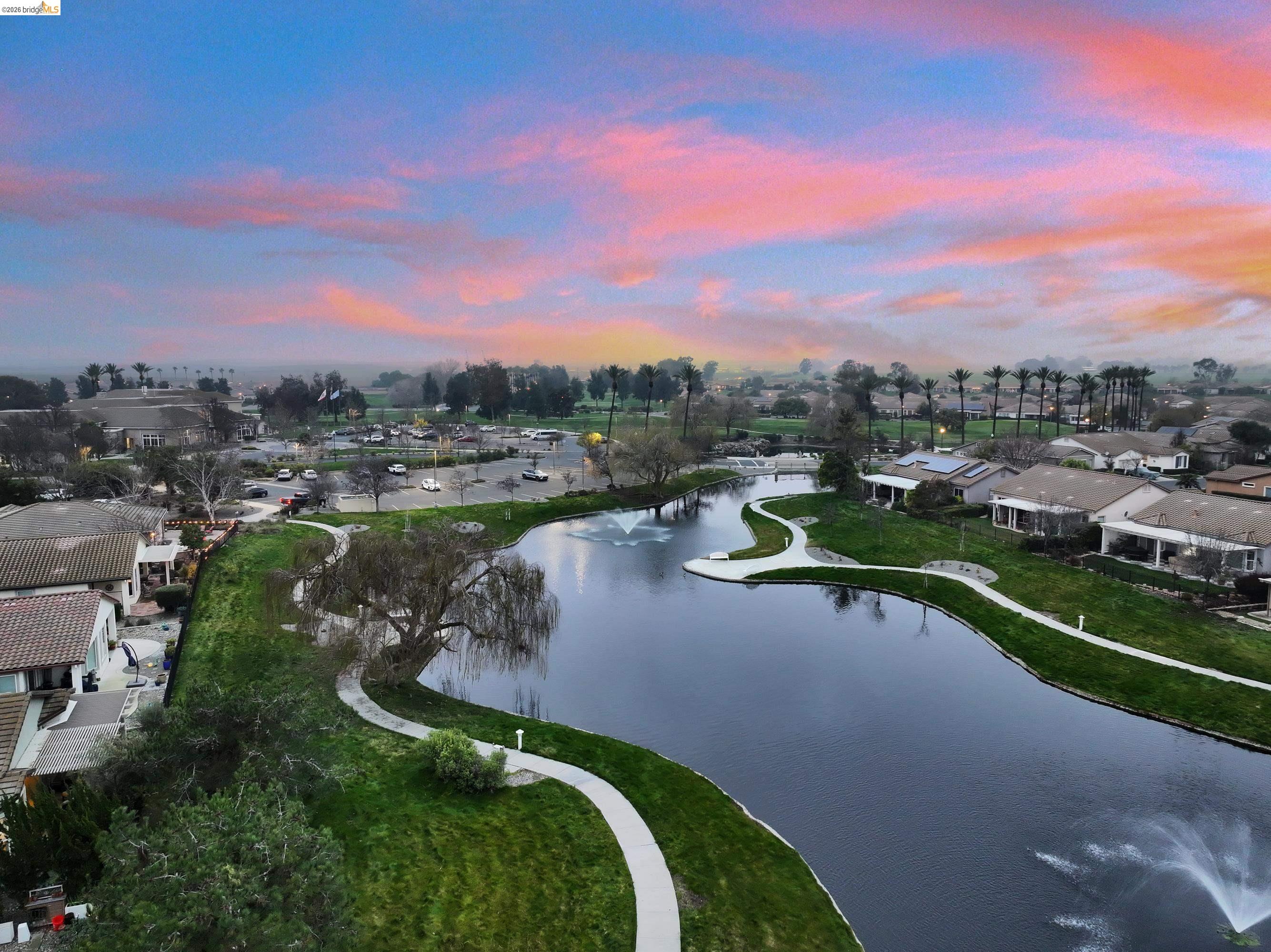 342 Desert Forest Court Rio Vista, CA 94571 - Photo 10 of 40 Aerial perspective of suburban area featuring a large body of water