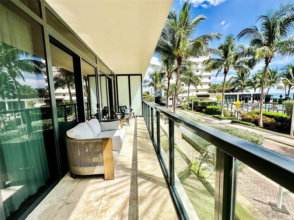 2101 South Surf Road, Unit 2C Hollywood, FL 33019 - Photo 6 of 23 Balcony View