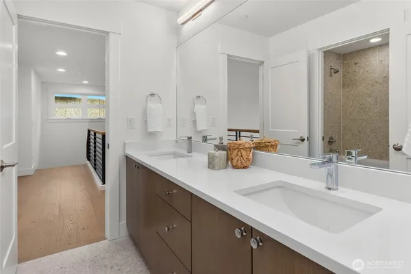 a kitchen with cabinets and window
