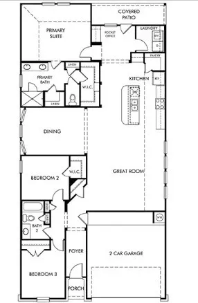 a picture of a room with a white and a red wall