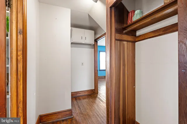 a view of front door