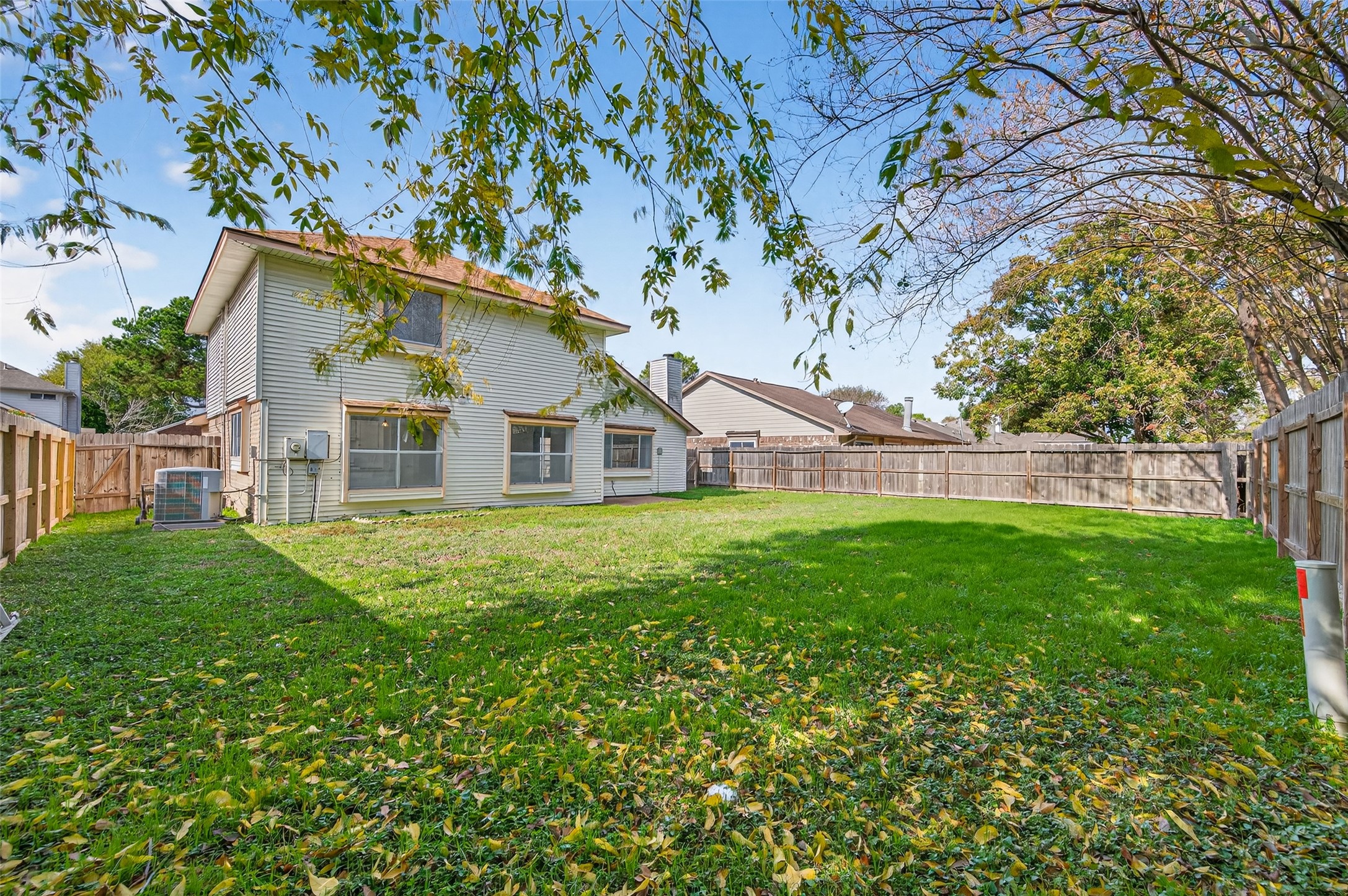 11718 Inga Lane Houston, TX 77064 - Photo 23 of 24 a view of house with backyard and garden