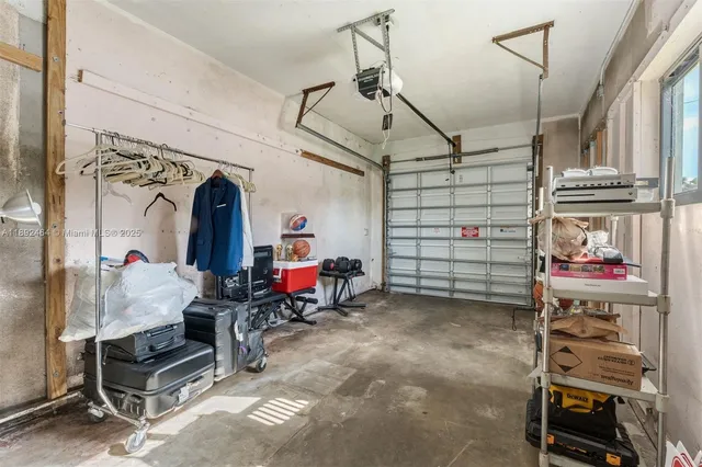 a view of storage and utility room